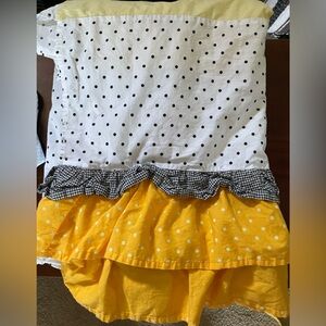 Mackenzie-Childs baby crib skirt